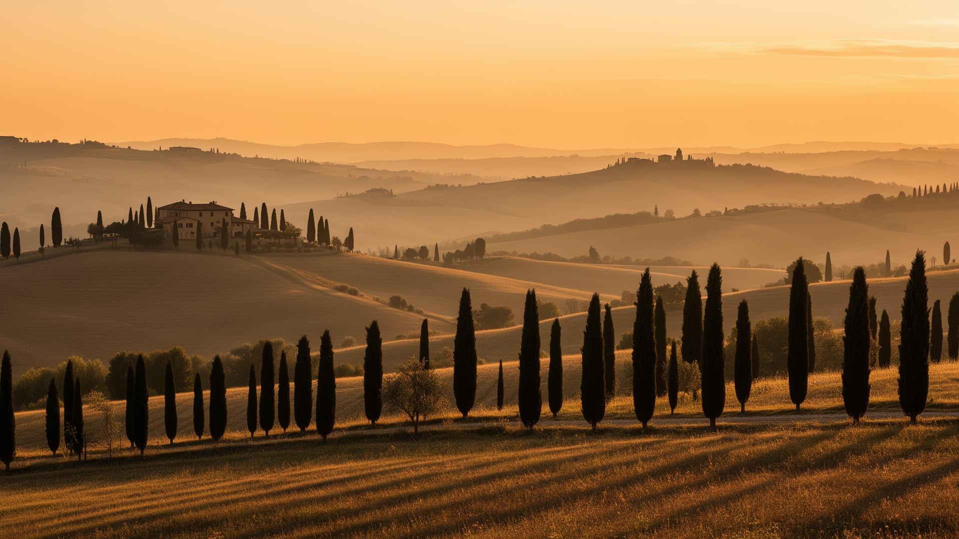 Panorama toscano